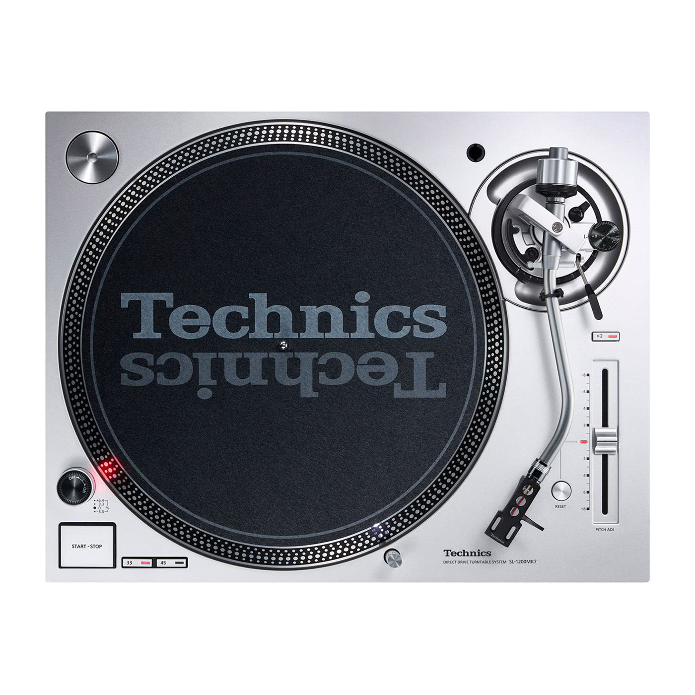 Technics SL 1200 MK7 Pikap / DJ Player - Gri
