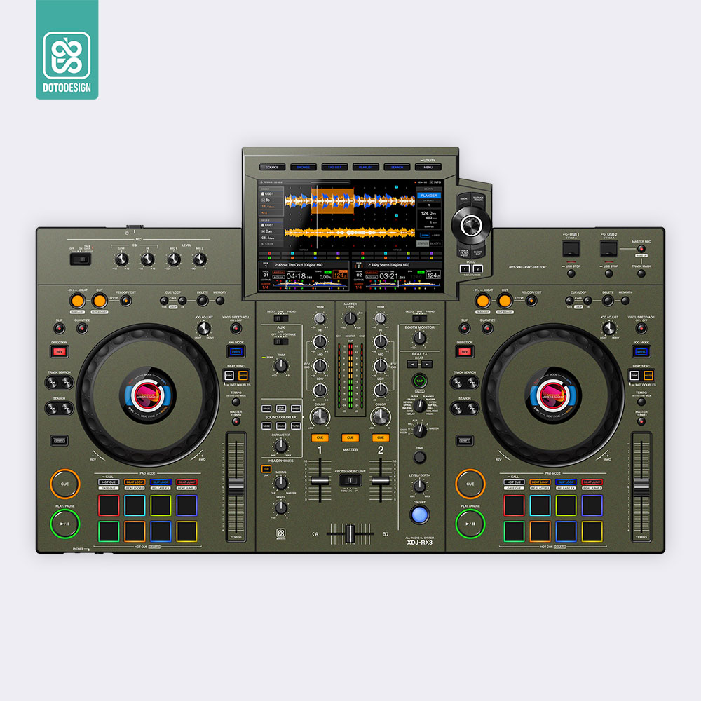 XDJ RX3 Setup Kaplama, Yeşil