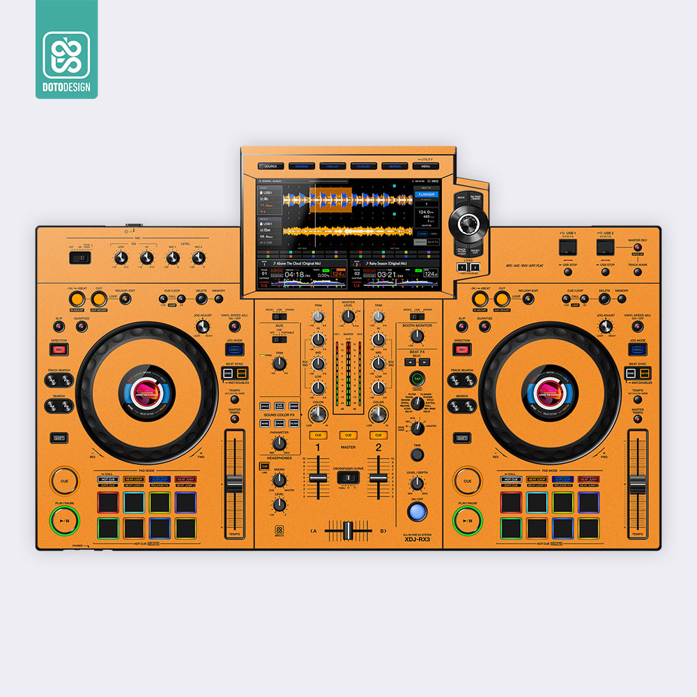 XDJ RX3 Setup Kaplama, Turuncu