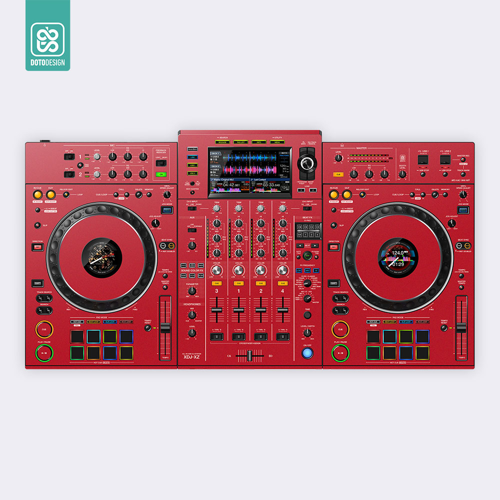 XDJ XZ Setup Kaplama, Kırmızı