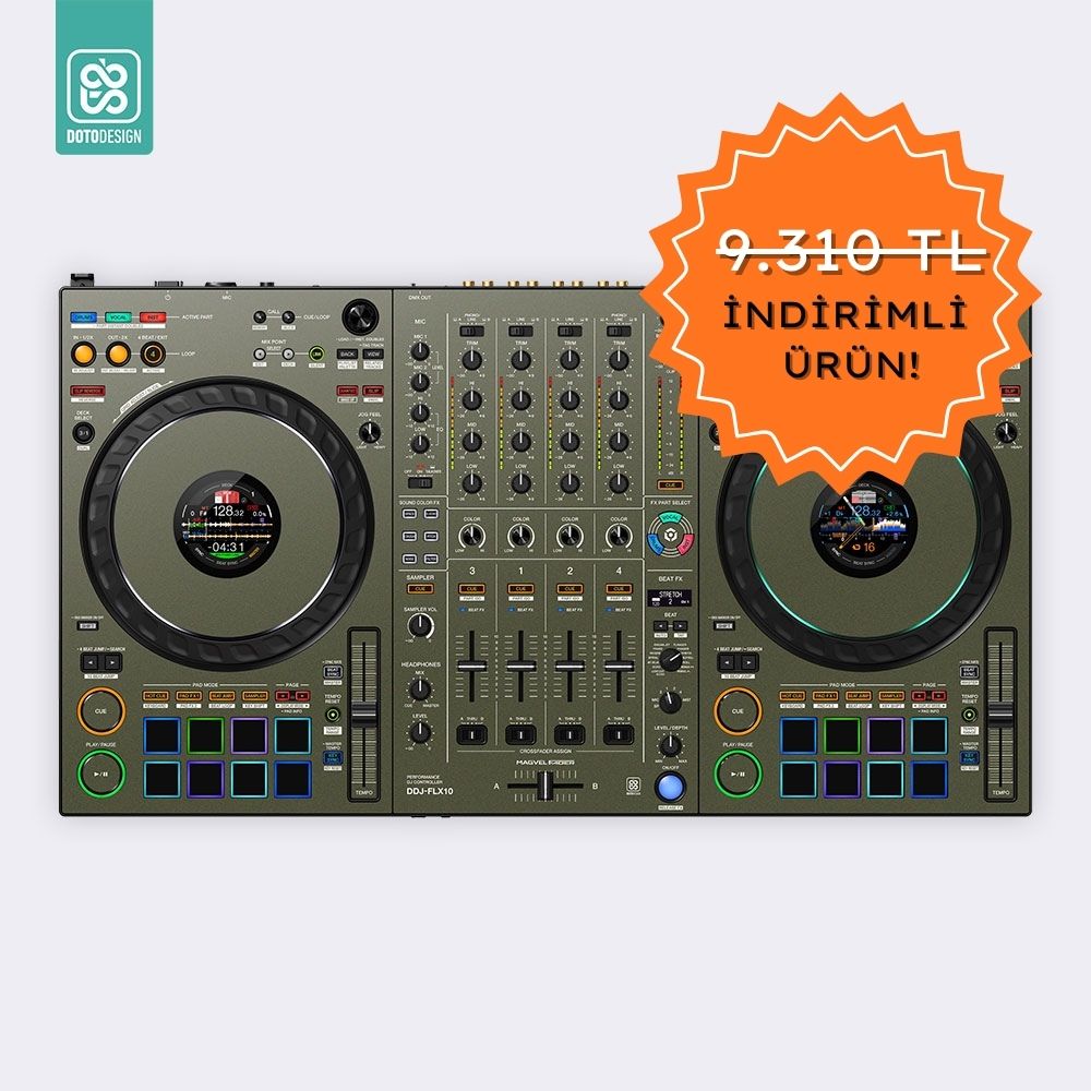 DDJ FLX10 Setup Kaplama, Yeşil